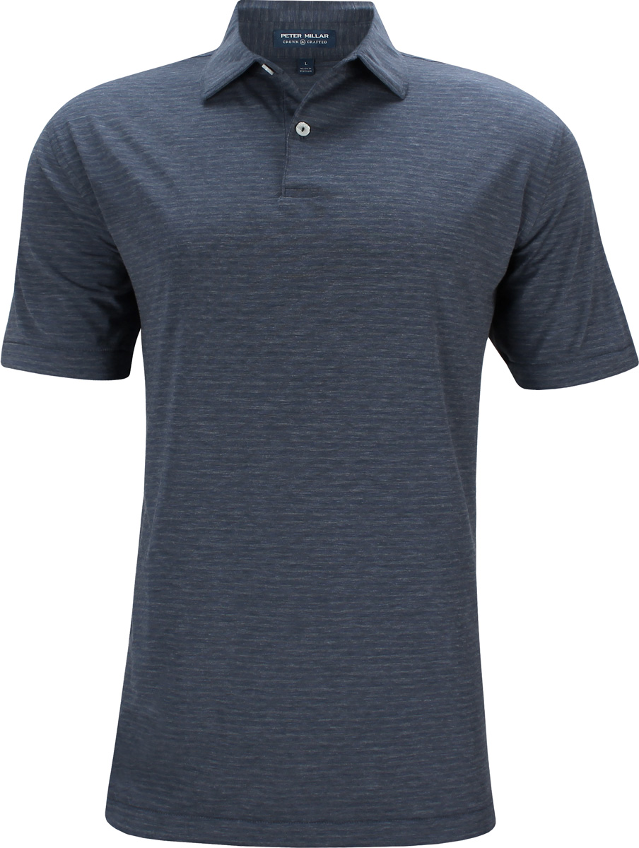 Peter Millar Crown Crafted Bullseye WoolBlend Golf Shirts